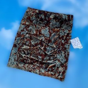 BNWT Free People Ruched Pencil Mini Skirt